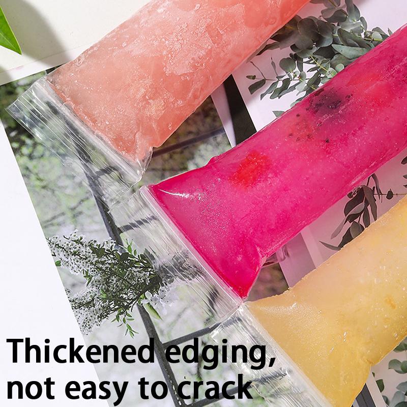 100 шт. DIY Пакеты для эскимо, Формы для мороженого, Одноразовые формы для леденцов, Пакет для заморозки, Кухонный летний незаменимый товар