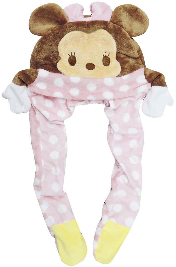 Hirasho Decorative Goods (Fashion Accessories) Disney Minnie Mouse One Size Fits All Hat with Moving Ears CPMC-06