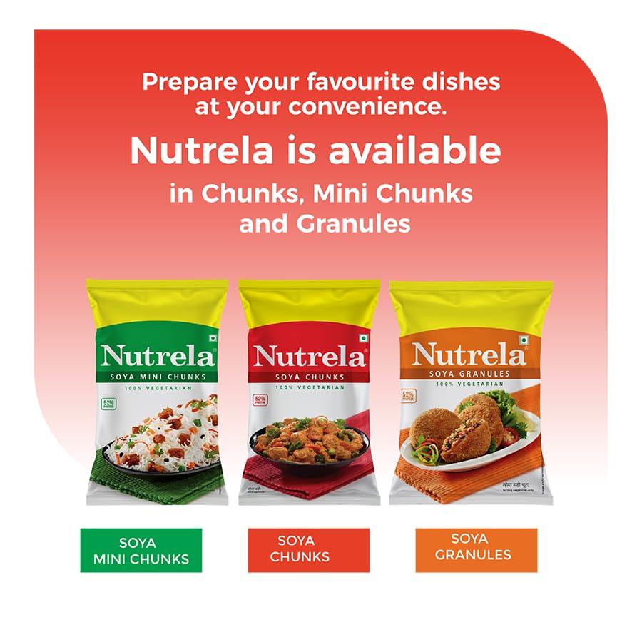 Nutrela Soya Chunks 1 kg Pack Of 1 High Protein Vegan Iron Rich Versatile Cooking Ingredient