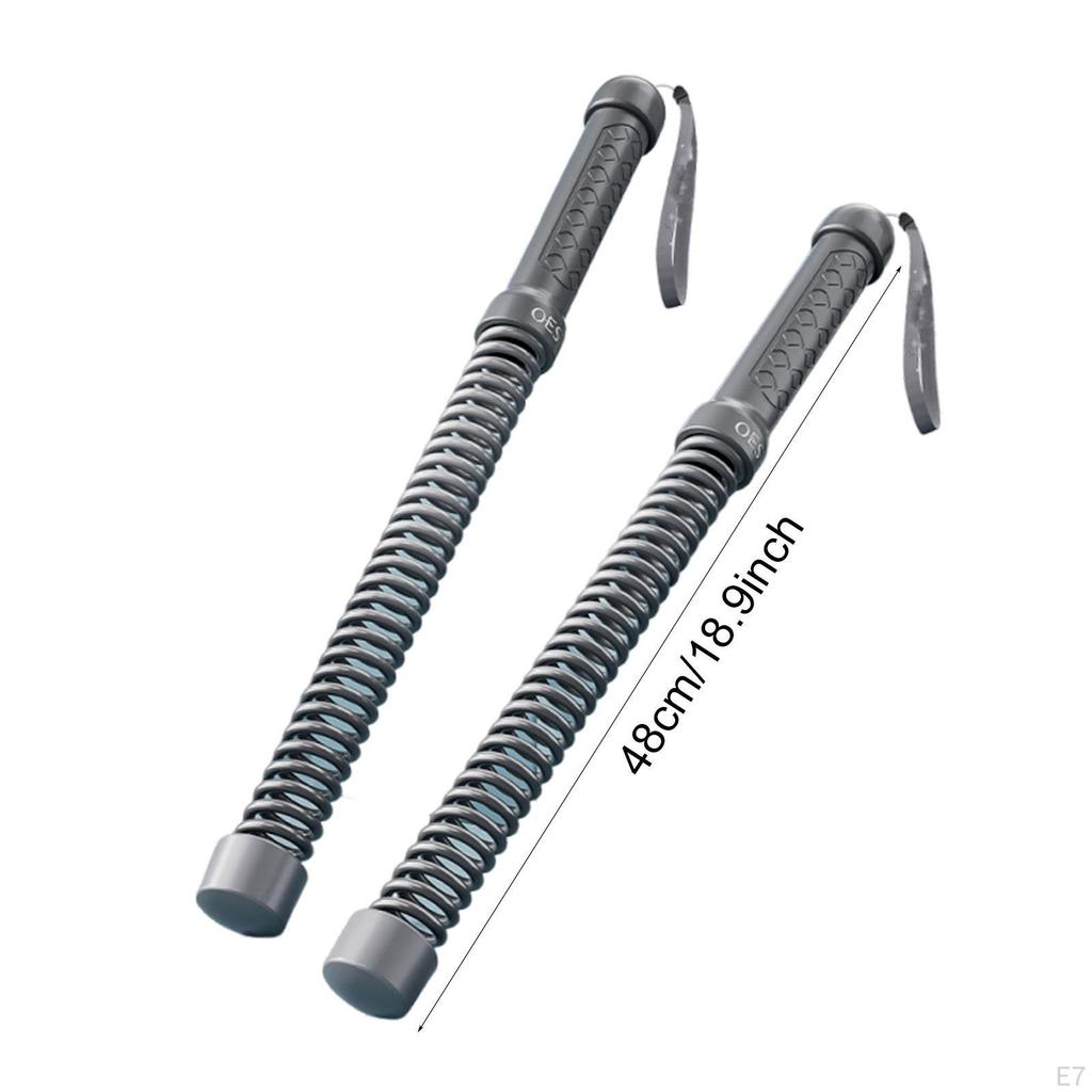 2 Pieces Ropeless Battle Rope Indoor Outdoor Portable Practical Workout