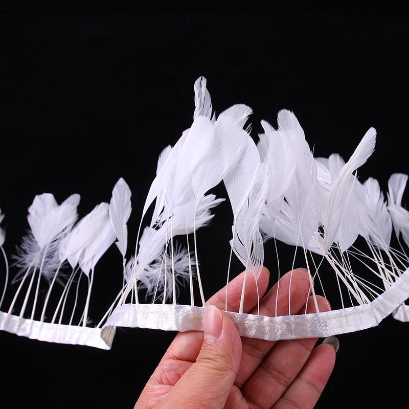White Feathers for DIY Handmade Clothing & Jewelry Accessories