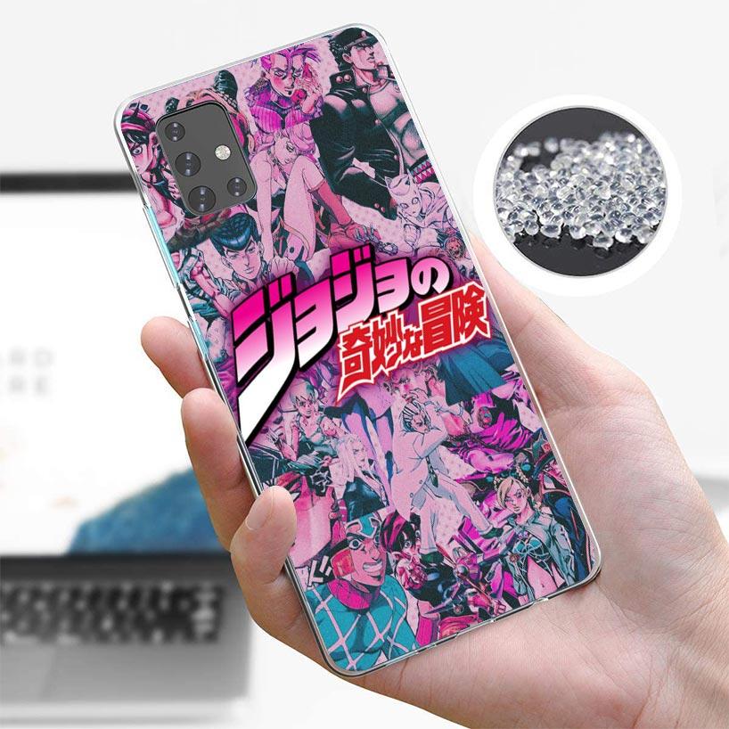 Anime JoJo Bizarre Adventure Case Phone Cover for Samsung Galaxy A52 A51 A50 A42 A32 A22 A12 A02S A72 A71 A70 A41 A31 A21S A40 A
