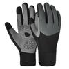 Winter Mountain Bike Gloves Touch Screen Cycling Breathable Gloves Anti-skid Mountain Bike Gloves Wear-resistant Women and Men Shock-Absorbing Road B