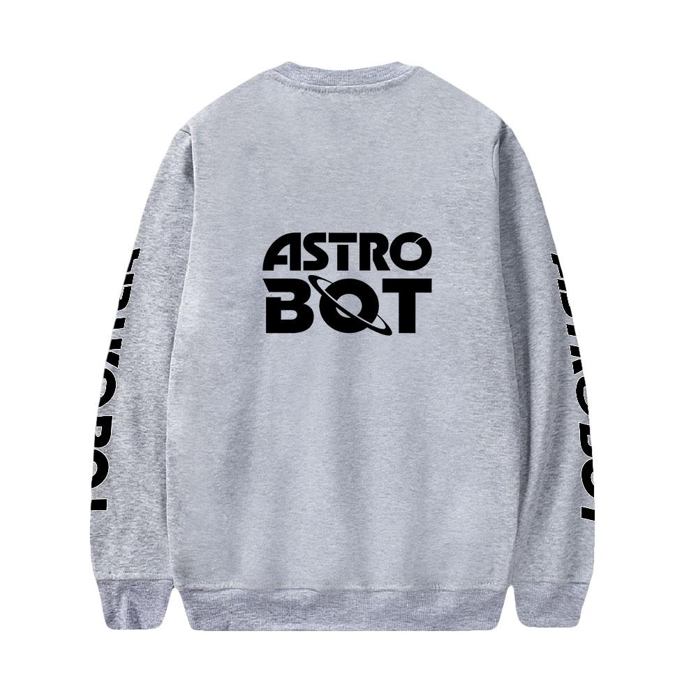 Женские Мужские Худи с Принтом Astro Bot Свитшоты с Капюшоном Круглый Вырез Мужской Пуловер Мужская Одежда Уличная Одежда Спортивный Костюм для Улицы