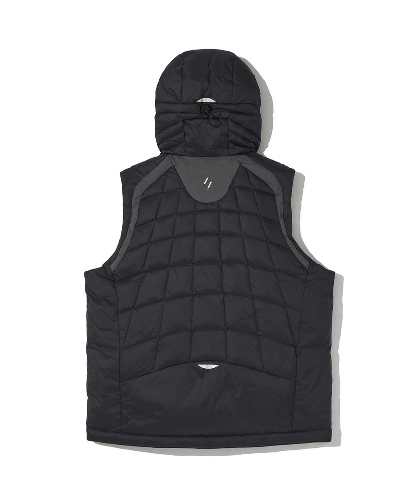 Жилет Welter Experiment Shield Down Hood Vest_Черный_Wol047