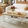 Dining Table Rental House Low Table Simple Rectangular Table Small Dining Table Living Room Coffee Table Home Use Foldable Small