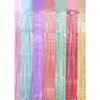 Stunning Matte Rainbow Rain Curtain Decorative Backdrop For Party Festivities