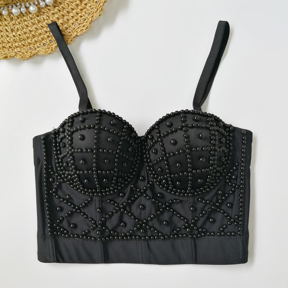 Корсет Готический сексуальный топ на бретельках Женская мода Тонкий укороченный топ Женский вечерний темпераментный топ на бретельках