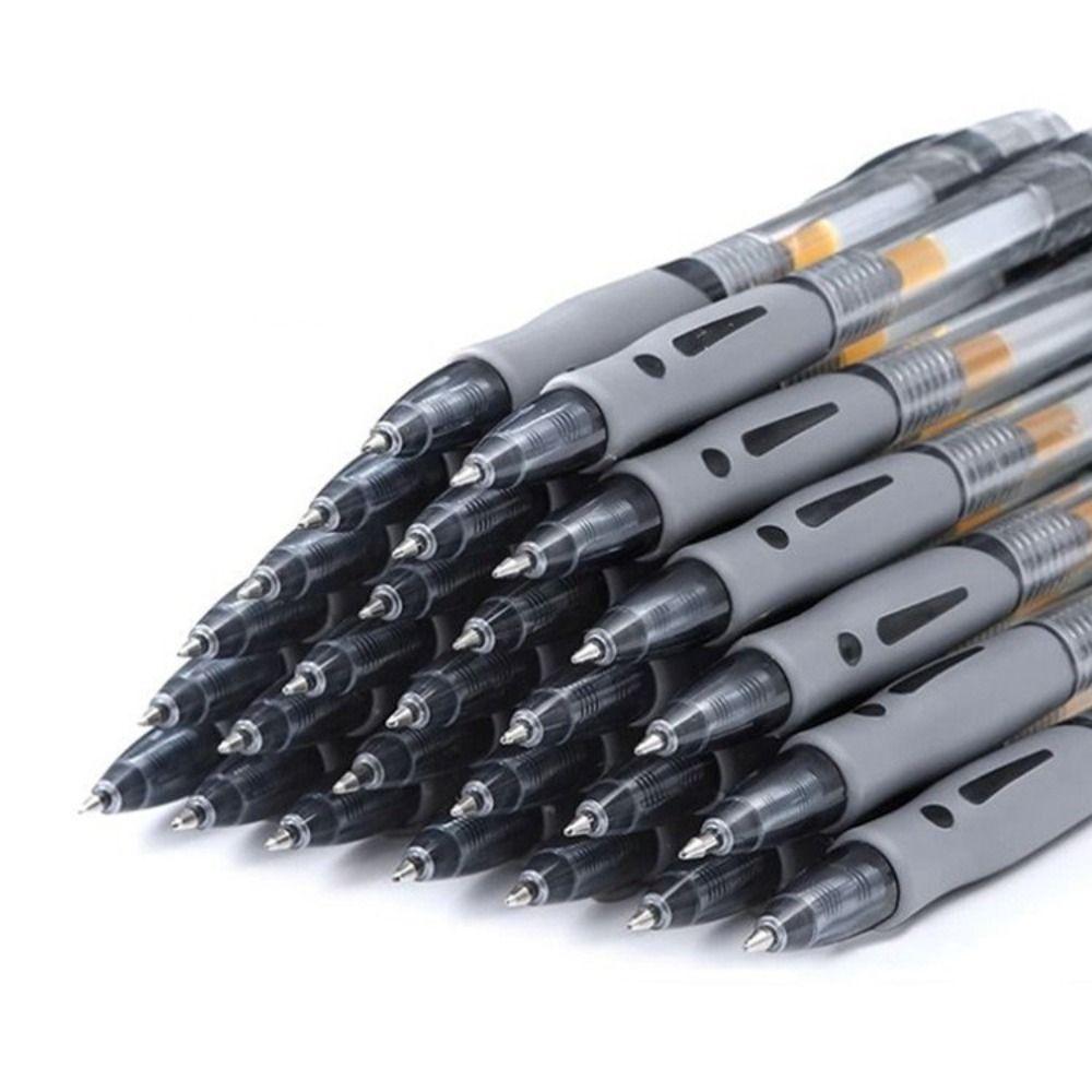 Signature Retractable Pens Black/Red/Blue Gel Pens Multifunction Ink Ballpoint Pen  School Supplies