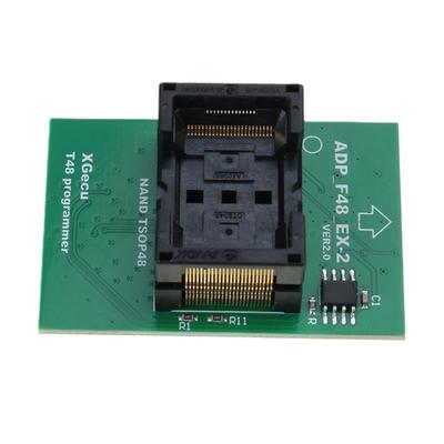 Качественный адаптер для программирования NAND TSOP48, совместимый с программаторами T48 ADP F48 EX2 TSOP48-2, ремонт электроники