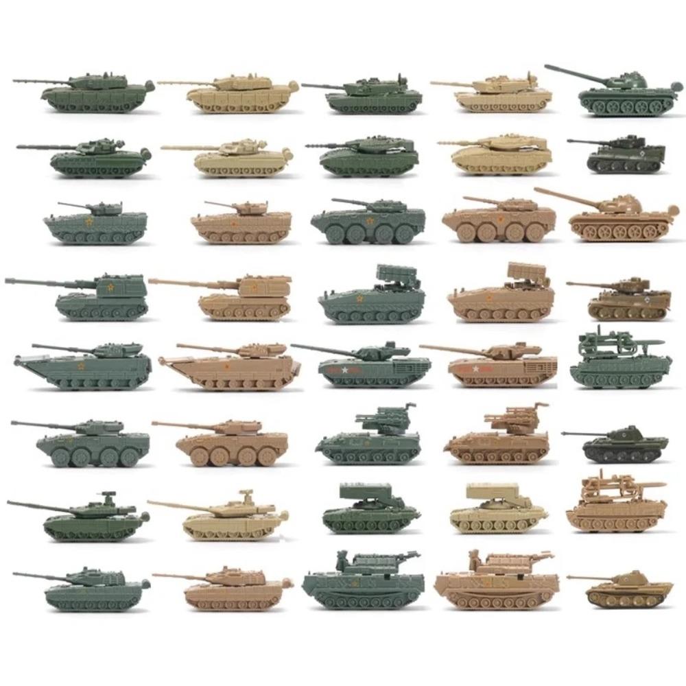 1/144 4D Классическая модель танка времен Второй мировой войны Немецкий Тигр Леопард Американский M1A2 Российский Т-80 Израильский MA4 Китайский 59 Пластиковые танки для песочницы Игрушка