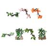 Reptile Corner Branch Decorative Reptiles Plants for Lizard Aquarium Crab