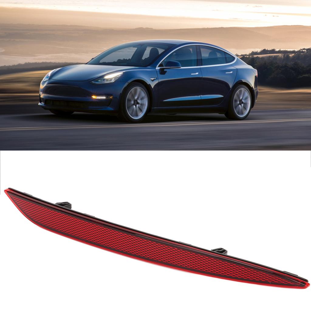 Красные отражатели бампера Задний отражатель бампера Красная линза Автомобильный задний отражатель Замена для с 2017 по 2025