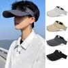 Summer Outdoor Sun Hat UPF50+ Wide Brim Open Top Cap For Spors Travel Beach Activity Headwear for Women Men Unisex