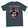 Lucifer's Hot Rod Shop - Back Print - Classic Crewneck T-shirt
