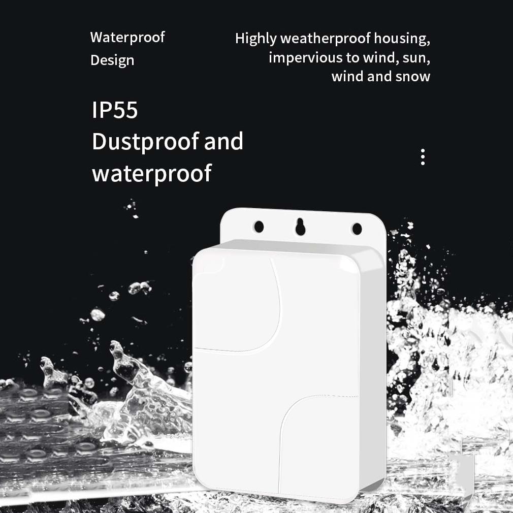 4-портовый POE-удлинитель POE-удлинитель Гигабитный ретранслятор 100/1000 Мбит/с Наружная сетевая карта IP55 VLAN 44-57 В для POE-камеры Wierless AP