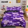 Домашний текстиль Cool Boy Girl Kid Adult Duver Cover Set Camouflage Beddding Sets King Queen Twin Chair Covers With Pillow Cover