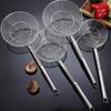 Stainless Steel Fine Slotted Spoon Mesh Anti-scald Long Handle Heat Resistant Frying Food