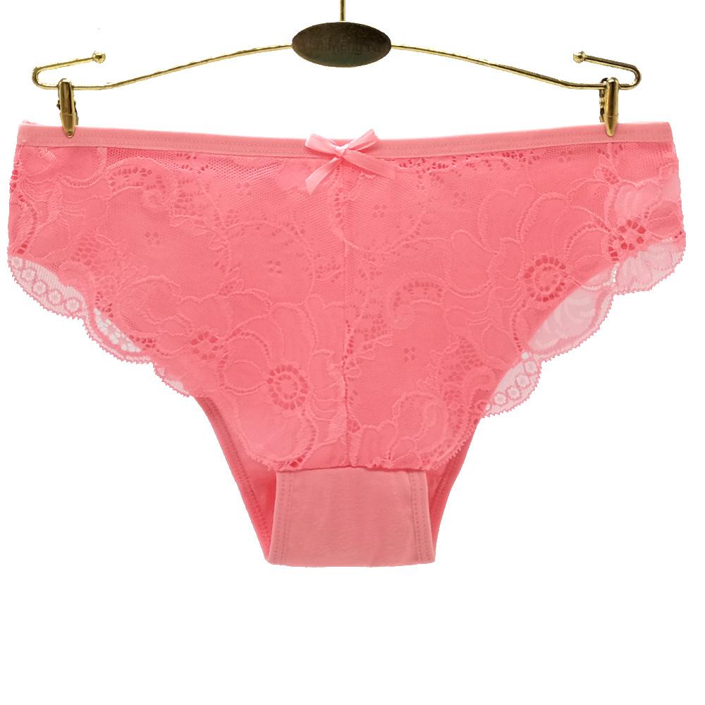 Хлопковые женские трусы, сексуальные кружевные лоскутные трусики, женское нижнее белье, нижнее белье, 6 шт./компл.