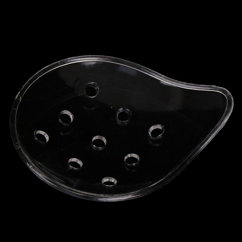1шт пластиковый прозрачный пластиковый щиток для ухода за глазами с 9 отверстиями, необходимыми после операции