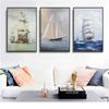 100% высокое качество холст картина о корабле парусник винтажный плакат Noridc настенные панно для гостиной украшение детской комнаты
