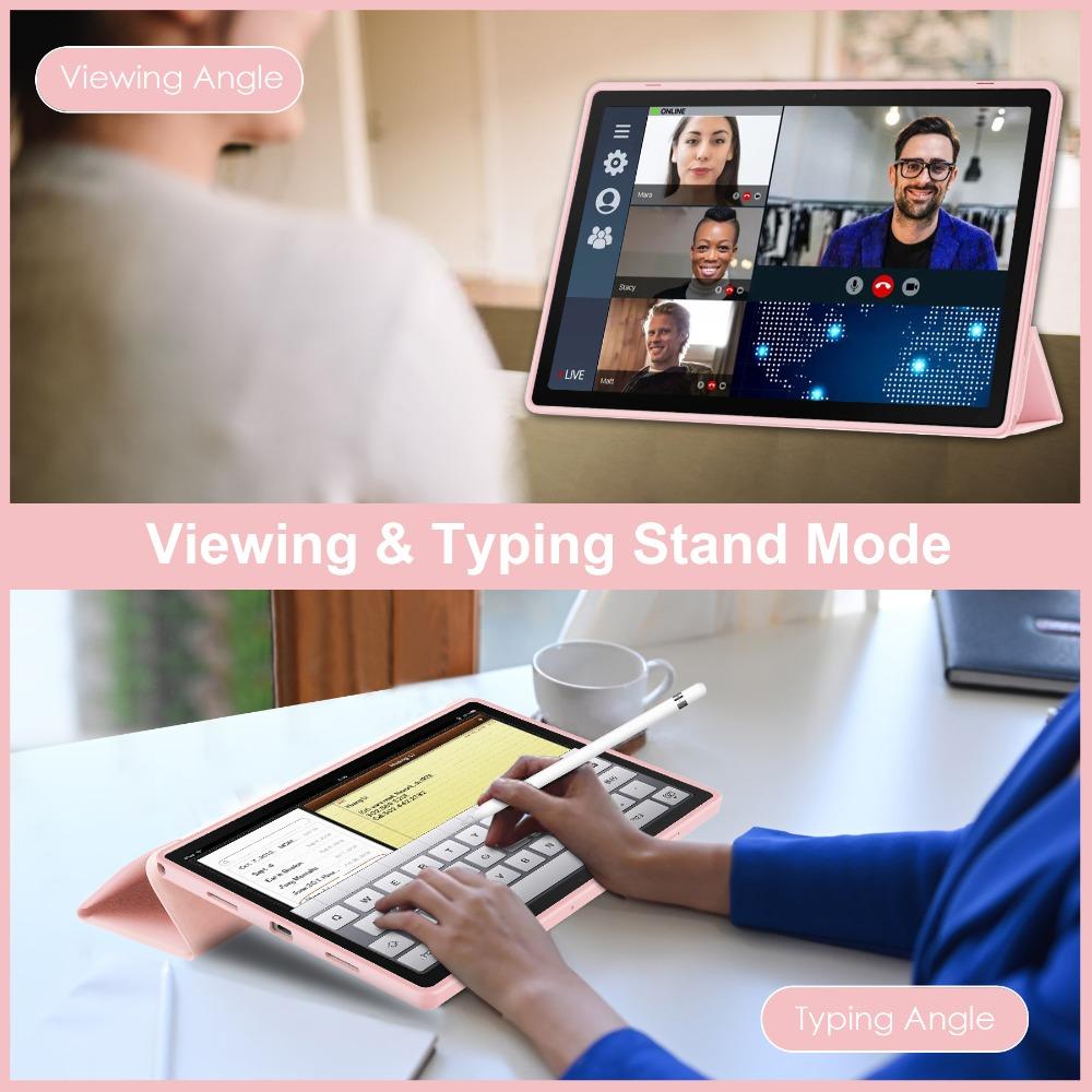 Чехол для Samsung Tab A9 Plus 2022 Противоударный силиконовый чехол с акриловой задней крышкой Полная защита