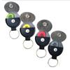 New Buttons Chain Hang Leather Plectrums Case Buckle Bag Holder Key Picks
