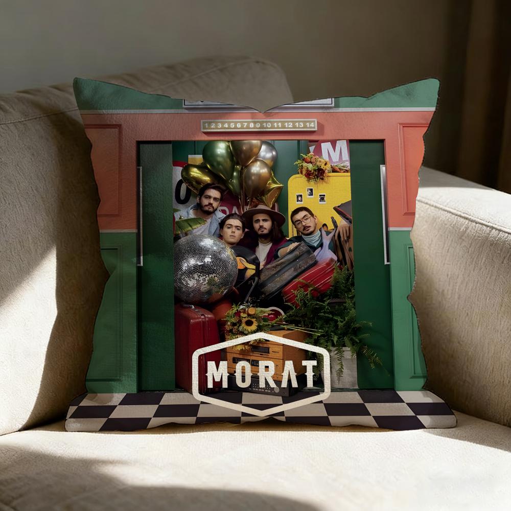 Mmorat Band Pillow Case Pillowcase Doublesided Printed Sofa Cushion Bedroom Headboard Pillow
