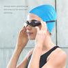 Силиконовая шапочка для плавания для коротких и длинных волос, 3D чехол для ушей, унисекс, водонепроницаемая шапочка для плавания, нескользящая шапочка для плавания у бассейна, пляжа, дайвинга