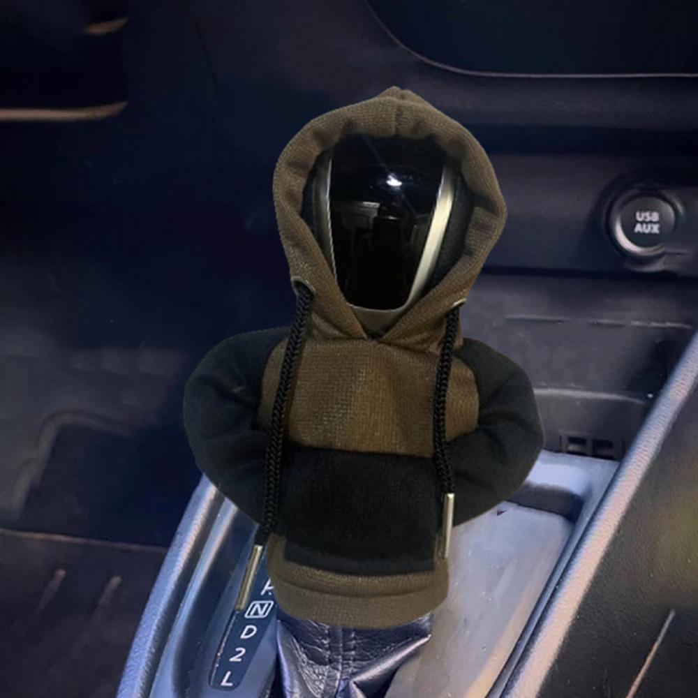 Universal Hoodie Car Gear Car Shift Lever Cover Change Lever Sweatshirt Gearshift Cover Hoodie Gear Knob Sweater Car Decorations
