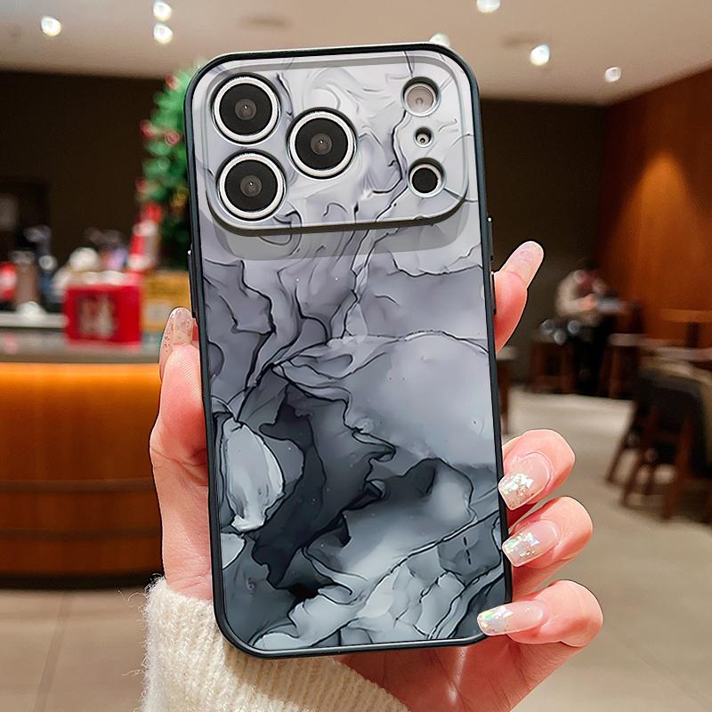 Чехол Для iPhone 17 Pro Max Розовый Мраморный Рисунок Магнитный Для Magsafe Гибридный Тонкий Матовый Чехол Для iPhone 16 15 14 13 Pro Max