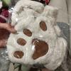 Милые плюшевые перчатки с кошачьими когтями, плюшевые варежки, теплые мягкие плюшевые короткие перчатки без пальцев в виде медведя, перчатки с половиной пальцев для костюма