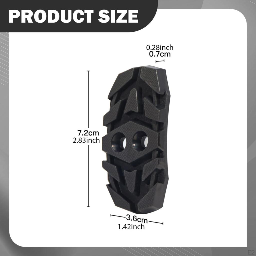 2 шт. Набор адаптеров педалей шипов для обуви Шипы для велоспорта Конвертер стабильности