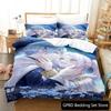 3D Print Anime Frieren Comfortable Duvet Quilt Cover Pillowcase Bedding Set Children Bedroom Decoration Home Textile