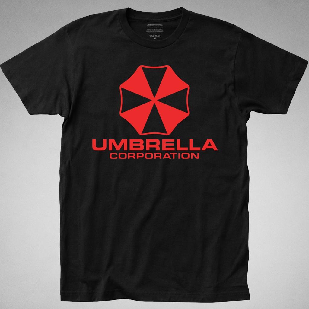 RESIDENT EVIL umbrella T-Shirt logo Raccoon City Police biohazard STARS zombie