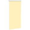 Blackout Roller Blind Yellow 75 x 150 cm Fabric Width 70.7 cm Polyester