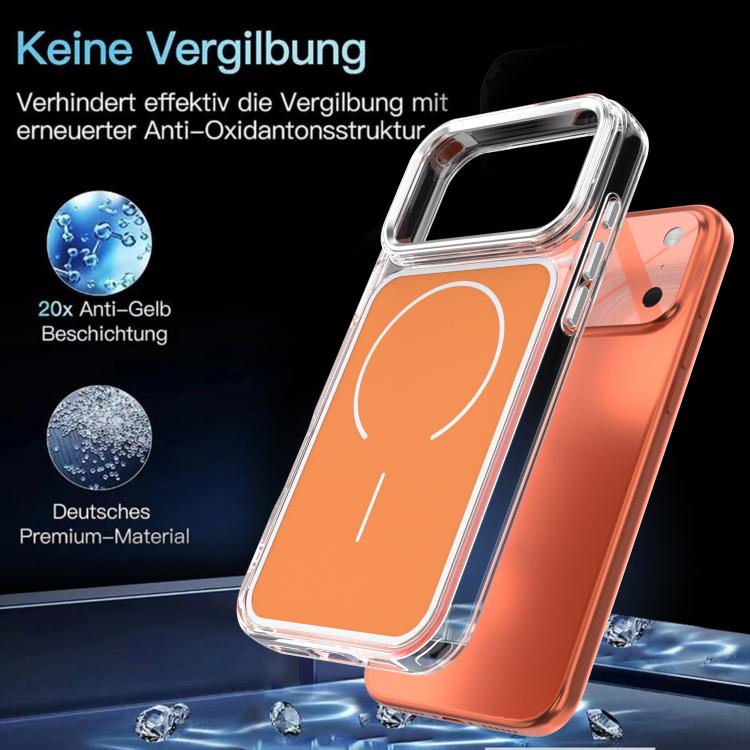 Bright Shadow Two-color MagSafe Magnetic Phone Case