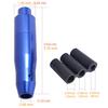 Arenbel Push Car Shift Knob, Aluminum Shift Lever Grip, Fits Most Automatic Cars, Blue