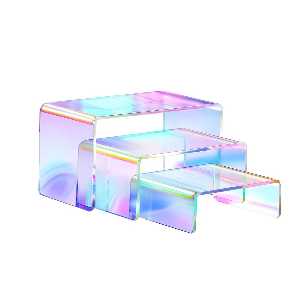 Набор из 6/3 шт. Универсальная акриловая подставка Цветные подставки Держатель для дисплея для демонстрации предметов коллекционирования, угощений, аксессуаров