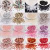 Wedding Shiny Round Sewing Accessaries Loose Sequin Faceted Bead Round Paillettes Paillette