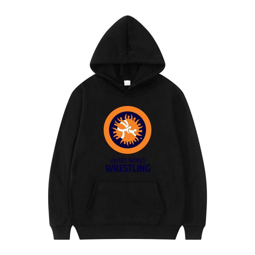 Hooded Sweatshirt Pullover Unisex Men Women Loose Hoodie Sports Streetwear Long Sleeve Tops With Kangaroo Pocket
