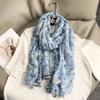 36 Designs Floral Print Voile Tassel Viscose Shawl Scarf Soft Thin Wrap Pashmina Headband Bufandas Muslim Hijab Sjaal 180*90Cm