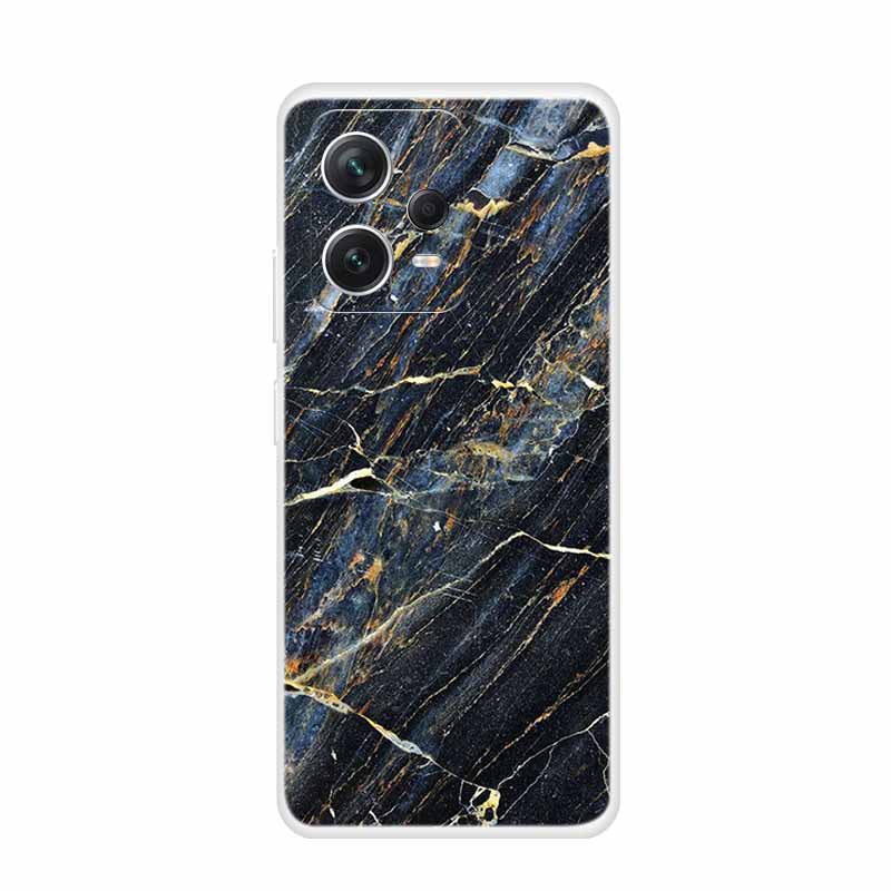 For Xiaomi Poco X5 5G Cases PocoX5 Pro Clear Marble Soft TPU Silicone Back Cover for Xiaomi Poco X5 Pro 6.67" Coque X5Pro PocoX5