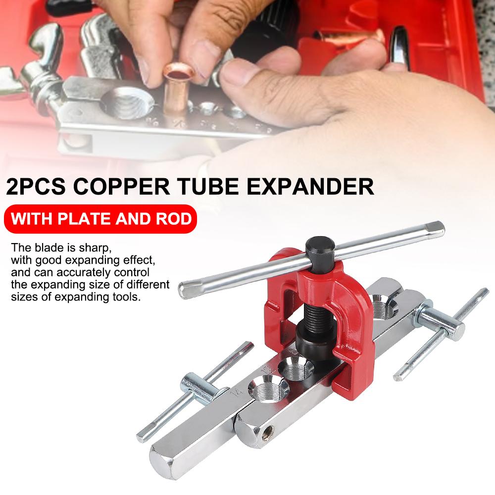 For Air Conditioning CT-2010 Copper Tube Expander With Plate Rod Reamer Flaring Tool Refrigeration Water Gas Brake Copper Pipe Flaring Tool CT-2020