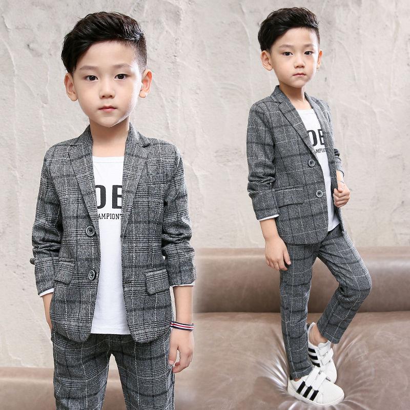 Boy Suit Old Boy Suit Suit Spring and Autumn Casual Small Suit Boy Clothes Korean Fashion Kids Clothing
