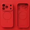 Для iPhone 17 Pro Max Чехол Магнитный Для Magsafe Жидкий Силикон Мягкая Крышка Coque Для iPhone 16 15 14 13 Pro Max 17E 16E