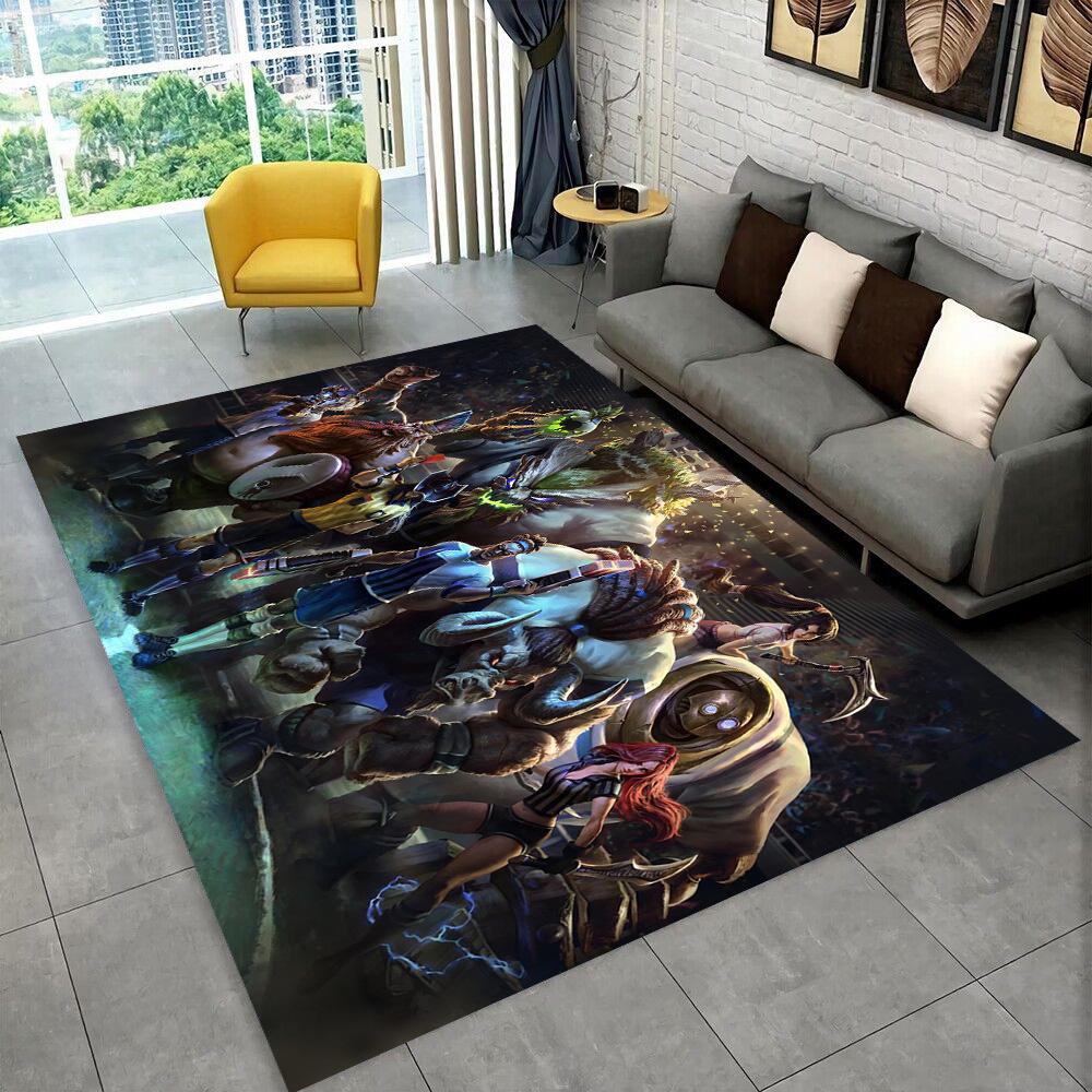 3D LOL League of Legends Джинк Игровой Подарок Ковер для Гостиной Спальни Дома Украшение Дивана, Детский Игровой Нескользящий Коврик