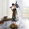 Resin Horror DIY Gift Sculpture Ornaments Bewitching Figurine Witch Doll Statue Desktop Decor Halloween Decoration