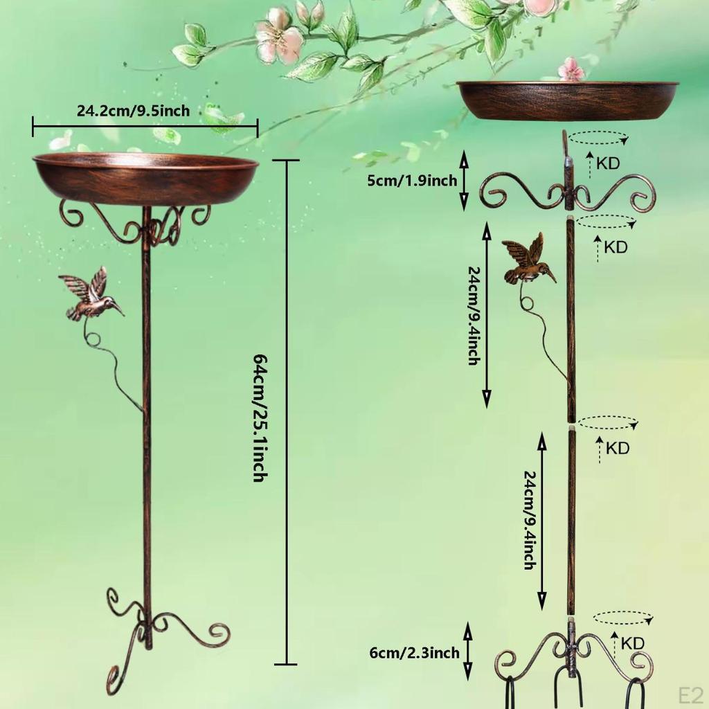 Отдельно стоящая кормушка для птиц, декоративная садовая кормушка, кормушка для двора