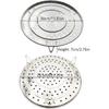 Steamer Rack, 11.81" / 30cm 304 Stainless Steel Removable Legs Multifunction Steaming Stand Holder Rack for Steamer Pot Pans